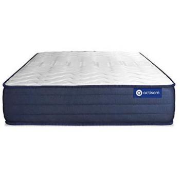 Colchón Actisom 120 x 200 cm con látex y espuma viscoelástica de 5 zonas de confort