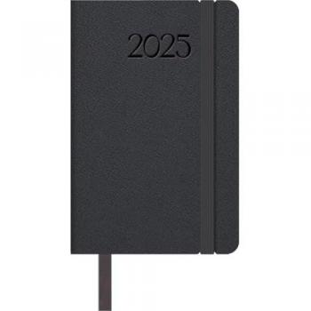 Agenda 2025 Manhattan Semana Vista Bolsillo 8,5 x 13 cm Color Negro Dohe 12871 - 25