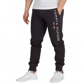 Tommy Hilfiger Basic Sweatpants, Pantalones de Deporte para Hombre, Gris