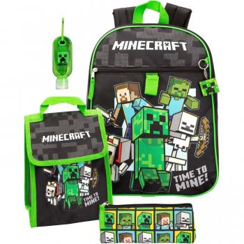 Minecraft Childrens/Kids Time To Mine Backpack