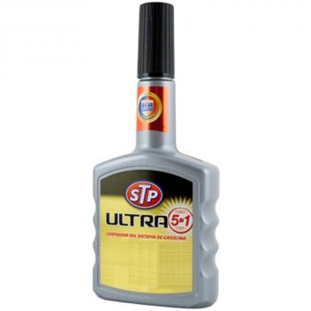STP® ULTRA - Limpiador del sistema de gasolina - Reduce fricción, impide corrosión, mejora potencia, reduce emisiones y ahorra combustible - 400ml