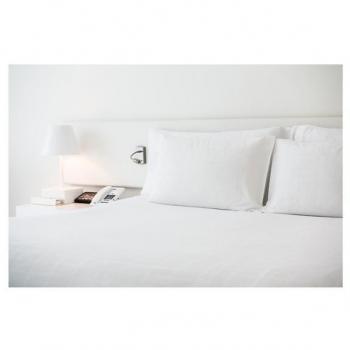Hosteline Encimera 100% Algodón Iris Premium Blanco Talla 200