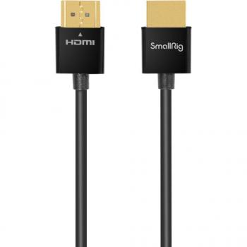 SmallRig Ultra Slim 4K HDMI Cable (Type A) - 0.35m Video Cable for DSLR Cameras and Monitors