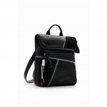 Mochila Desigual patch negro