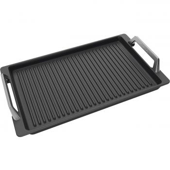 Plancha Universal Smeg 41x24 cm con Accesorio para Piani Cottura