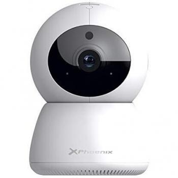 Phoenix technologies - Cámara de Vigilancia Exterior WIFI Full HD 1080p con Visión Nocturna, IR LED, Detección de movimiento, Altavoz y Micrófono, IP66