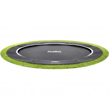 Trampolín Redondo Salta Royal Baseground 396cm con Borde de Protección Negro - 13ft