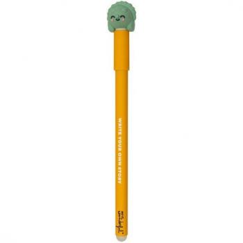 BOLI BORRABLE DINOSAURIO - WRITE YOUR OWN STORY: Boli borrable con diseño de dinosaurio, permite escribir y borrar fácilmente, ideal para niños, fomenta la creatividad y la escritura