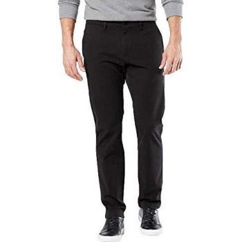 Dockers Smart 360 Flex Motion Slim Fit Chino Pants for Men - Black