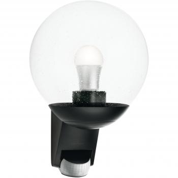 Steinel Sensor Lámpara para el Exterior L 585 con Sensor, MAX 60 W, Portalámpara E27, IP44, 180 Grad Ángulo de detección, Negro 005535
