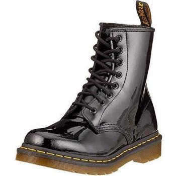 Dr Martens 1460 Patent Leather Women's Boots - Black Patent - UK5 EU38 US7 - female