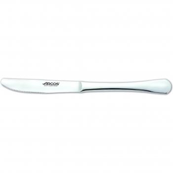 Arcos Serie Madrid, Cuchillo de Mesa, Monoblock de una pieza en Acero Inoxidable 100 mm, Color Plata
