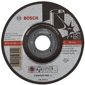 Disco lijador Inox AS 30 S INOX BF 125 mm 2223 mm 60 mm Bosch