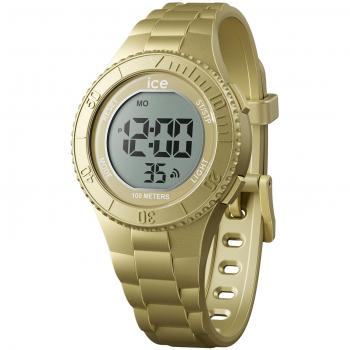 Ice-Watch ICE Digit Gold Metallic - Children's Unisex Watch with Polyamide Strap - 35mm