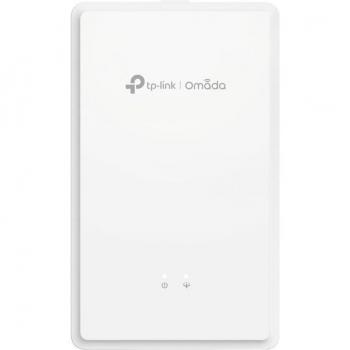 Punto de acceso de pared TP-Link Omada AX1800 EAP615GP-WALL con tecnología WiFi 6 dualband y puerto GPON