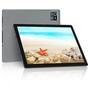 Tablet 10 Pulgadas, HiGrace Android 10 Tablet 32GB ROM,128GB Expansión, Quad-Core, 6000mAh Betería, Wi-Fi Tablet PC con Vídeo GPS Gris