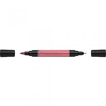 Rotulador Doble Punta Pitt Artist Pen Tinta China Faber-Castell Color Coral
