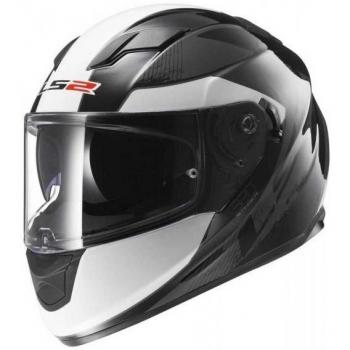 LS2 103202308S FF320 Casco Stream Stinger, Color Negro Titanio, Tamaño S