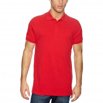 Helly Hansen Crew Polo - Polo para hombre, color rojo, talla XXL