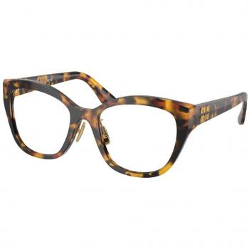 Miu Miu MU05XVF Asian Fit VAU1O1 Women’s Eyeglasses Tortoiseshell Size 54 (Frame Only) - Blue Light Block Available