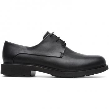 Zapatos de cordones Camper Neuman en piel negra para mujer