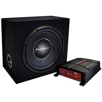 Pack Amplificador Bajo + Subwoofer + Kit Cableado GXT-3730B Set Pioneer
