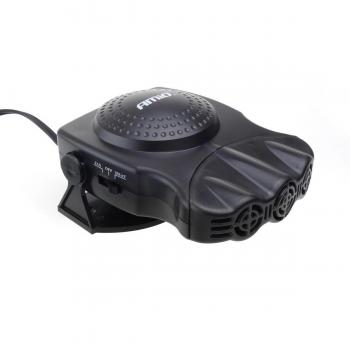 Ventilador calefactor 12V 150W AMiO 02385 con función de descongelación y calefacción para automóvil