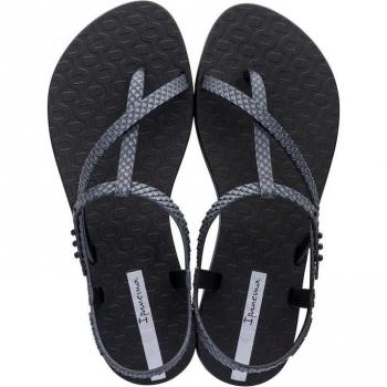 Sandalias de mujer IPANEMA CLASS WISH II FEM en color negro y gris oscuro