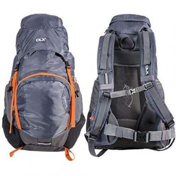 Trespass Mochila Twinpeak 70 DLX, Unisex Adulto, Gris, Talla Única