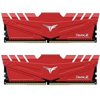 MODULO DDR4 32GB 2X16GB PC3200 TEAMGROUP DARK Z ROJO/CL 16/