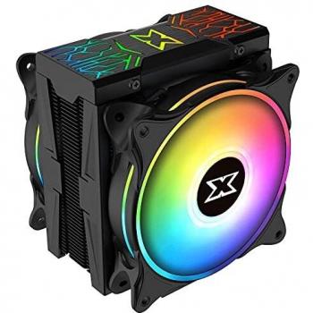 Disipador CPU Xigmatek Windpower PRO con 2 Ventiladores 120mm ARGB, compatible LGA2066 y AM4