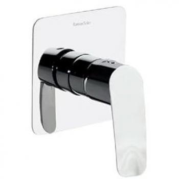 Grifo de Ducha Monomando Empotrado 1 Vía Cromado con Ahorro de Agua S2 - Serie New Fly - Ramon Soler