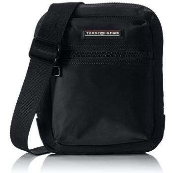Tommy HilfigerEASY NYLON SLIM REPORTER - Bolso bandolera Hombre
, color Negro, talla 22x26x5 cm