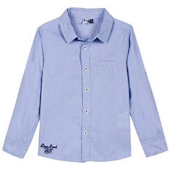 3 Pommes 3l12055 Camisa de Vestir, Azul