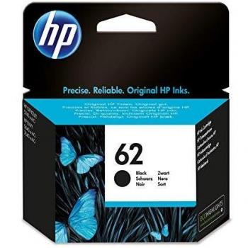 Cartucho de tinta original HP 62 negro