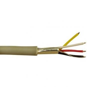 Cable Telefónico InLine 4 Hilos, 2x2x0,6mm, para Instalación, Rollo de 100m