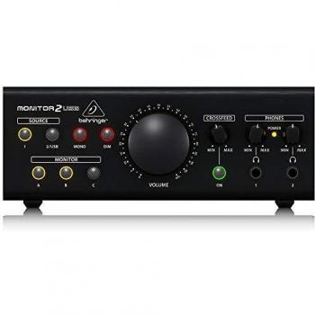 Behringer Monitor-2-USB High-End Speaker and Headphone Monitoring Controller