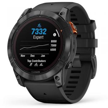 Garmin fēnix 7X Pro Solar Smartwatch 51mm con Pantalla Táctil MIP de 1.4 (280 x 280 Pixeles), GPS, Wi-Fi, Color Gris y Cor