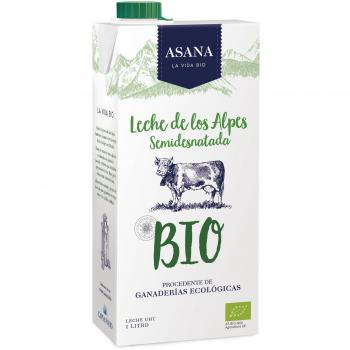 Asana Leche Ecológico - Paquete de 6 x 1000 ml - Total: 6000 ml