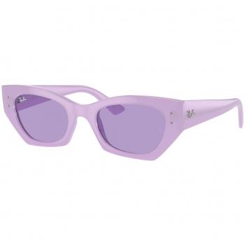 Ray-Ban RB4430F Zena Asian Fit 67581A Men's Sunglasses Purple Size 52