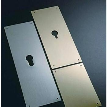 Bernial Bronces. 300/33 - Placa cerradura 80x120mm 300/33 lat/mt boca. pera bernial