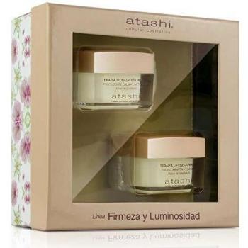 atashi, Cofre de Belleza Ritual Hidratación y Firmeza, Terapia de Hidratación Intensa + Terapia Lifting Firmeza, 50 ml + 50 ml