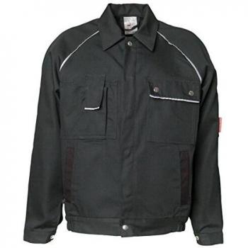 Chaqueta de Trabajo Canvas 320, Talla 48, Color Negro, 65% Poliéster / 35% Algodón