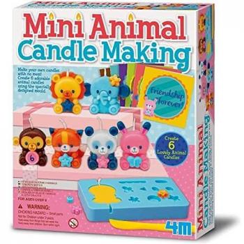 4M - Mini Animal Candle Making: Arte con Pintura