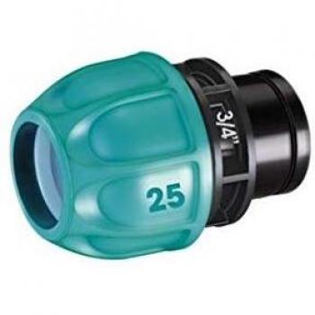 Conector Claber 3/4 hembra 25mm rosca para riego