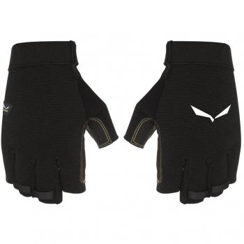 SALEWA Steel VF 2 DST Guantes, Hombre, Negro