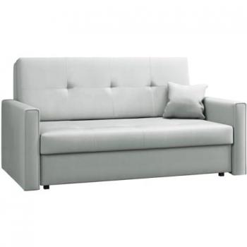 Sofá-cama Columbus 106 con caja de ropa de cama, 85x153x98cm, muebles ya montados, color Manila 14