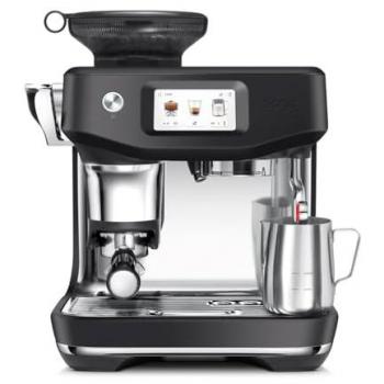 Cafetera Superautomática Sage Barista Touch Impress Negro Trufa, 1700 W, 2 L, Espumador de Leche Automático y Molinillo Incorporado
