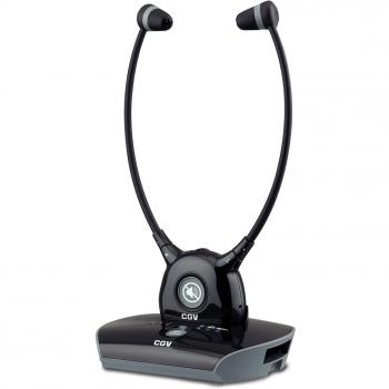 CGV Sénior HEL DOLFIN - Auriculares in-ear inalámbricos, negro