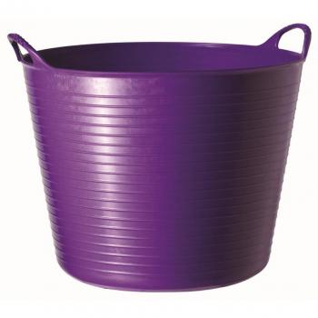 Decco Ltd SP26P Cubo Flexible, Morado, 26 litros